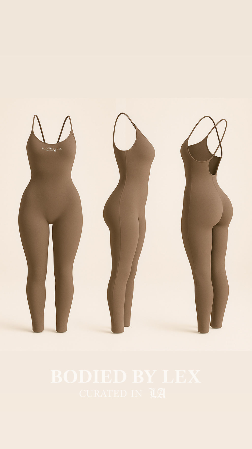 TAUPE SCULPTING BODY SUIT