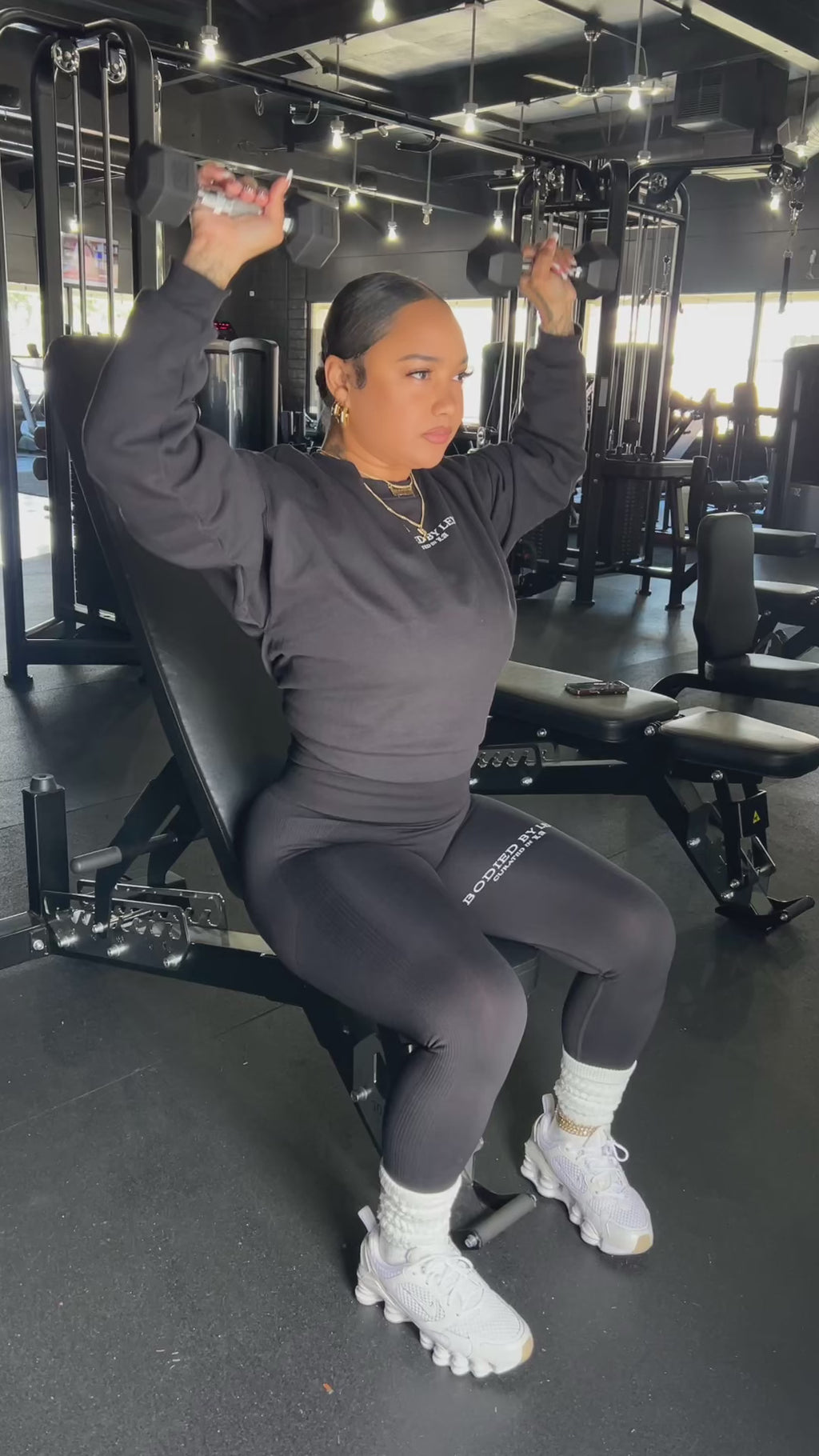 NOIRE SCULPTED LEGGINGS