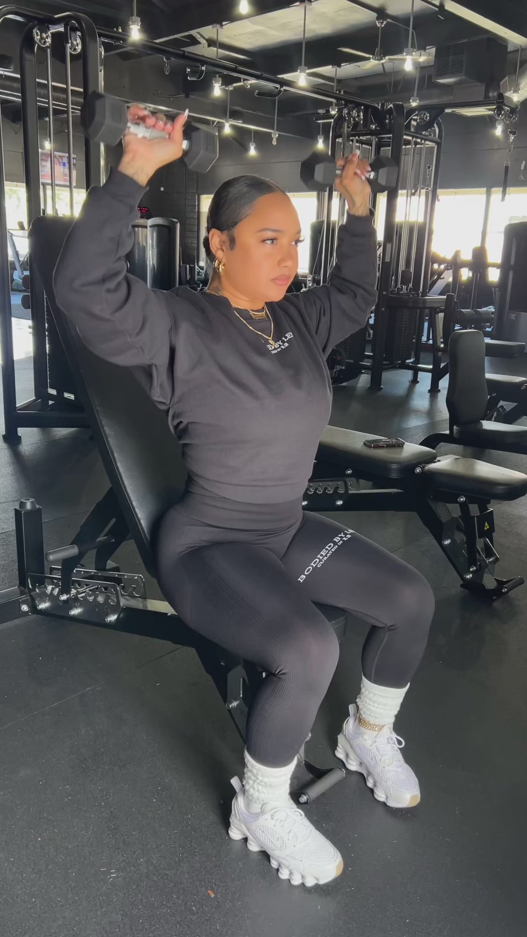 NOIRE SCULPTED LEGGINGS